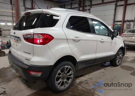 2019 Ford Ecosport Titanium z USA, uszkodzony, nr VIN MAJ6S3KL4KC263158